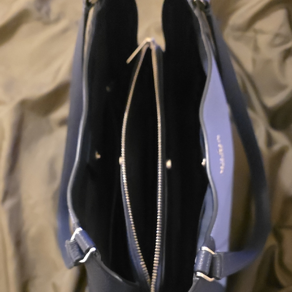 Kate Spade Navy and Light Blue Shoulder Bag - Picture 3 of 7